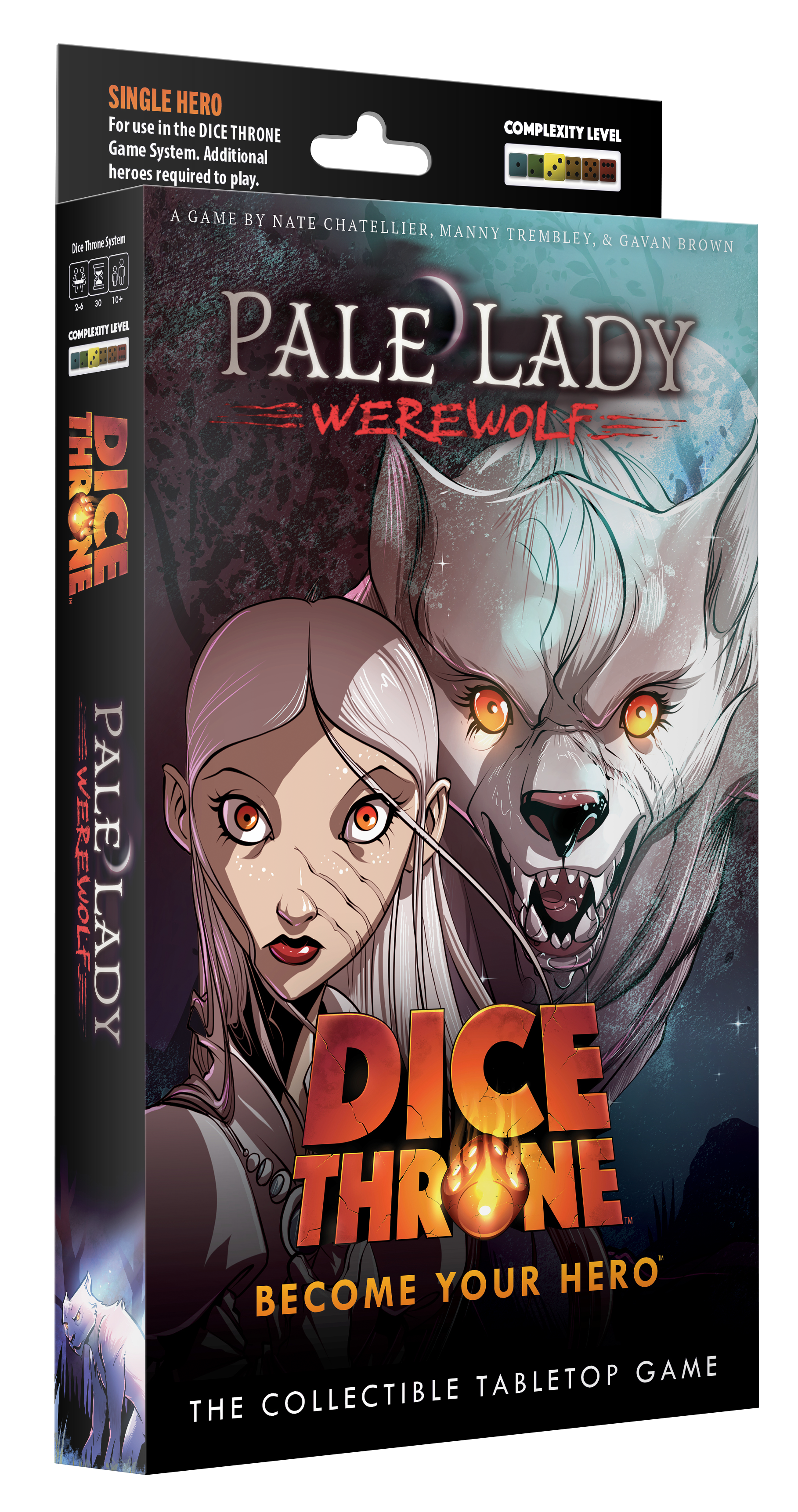 Dice Throne Hero Pack Pale Lady