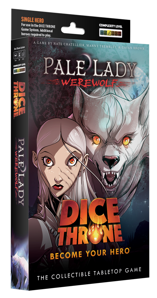 Dice Throne Hero Pack Pale Lady