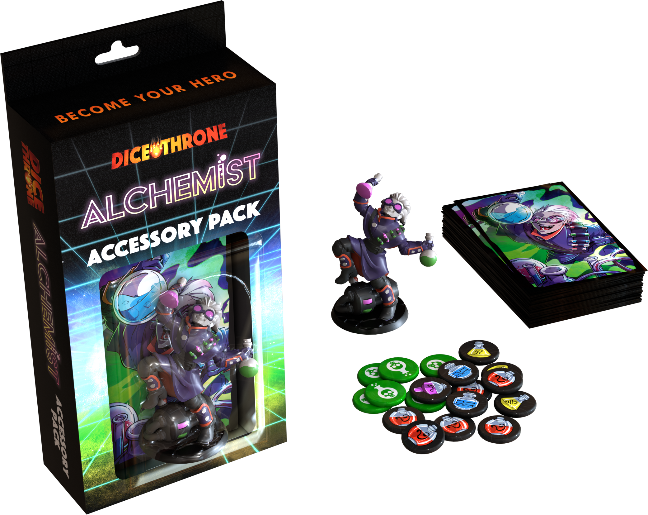 Dice Throne Accessory Pack Alchemist