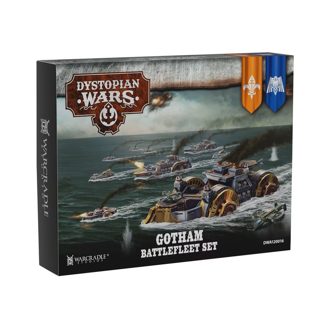 Dystopian Wars The Union or The Latin Alliance Gotham Battlefleet