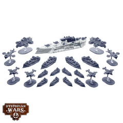 Dystopian Wars The Crown Inviolate Gloriana Battlefleet