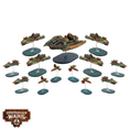 Load image into Gallery viewer, Dystopian Wars Privateeers Crimson League Battlefleet
