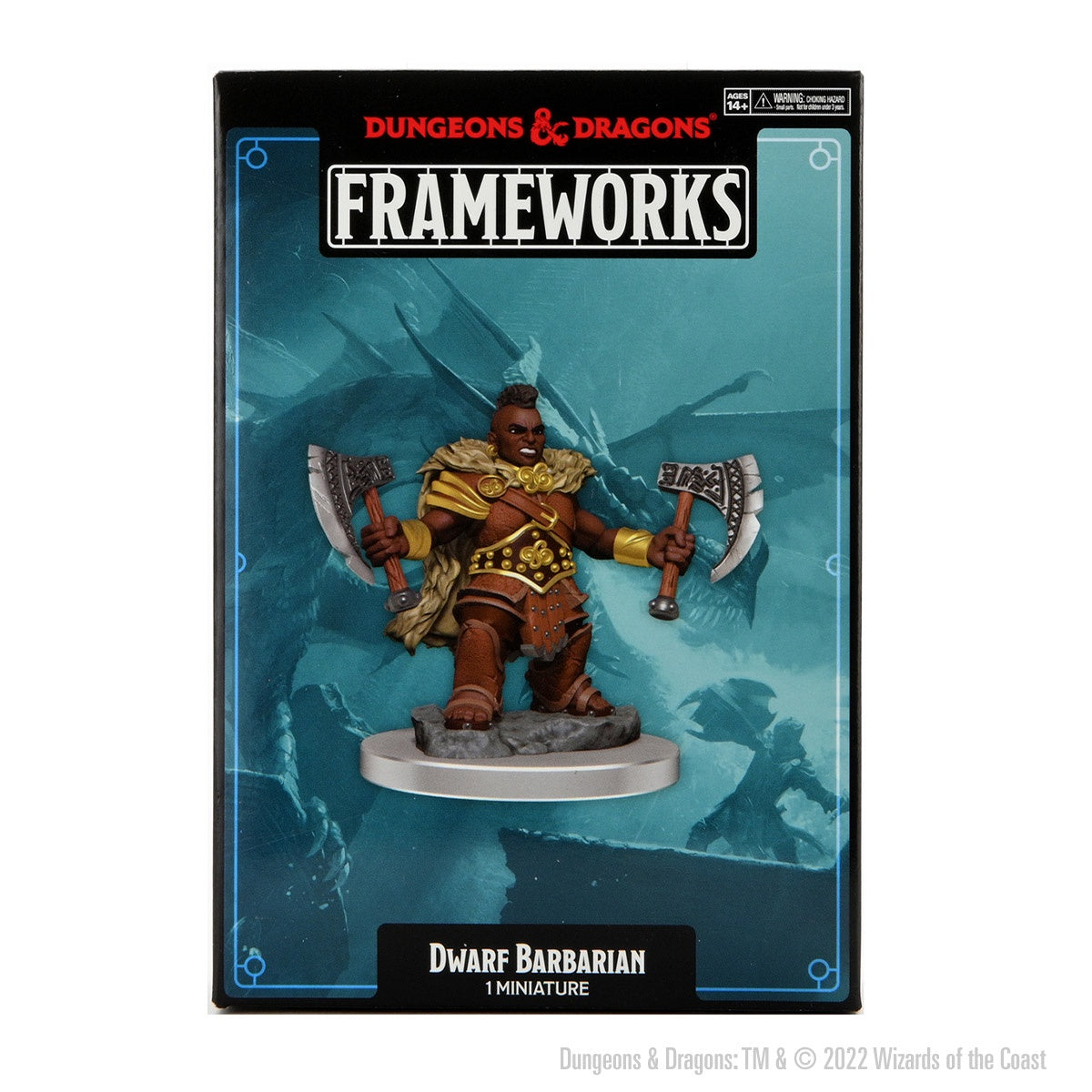 Dungeons & Dragons Frameworks w01 Dwarf Barbarian Female