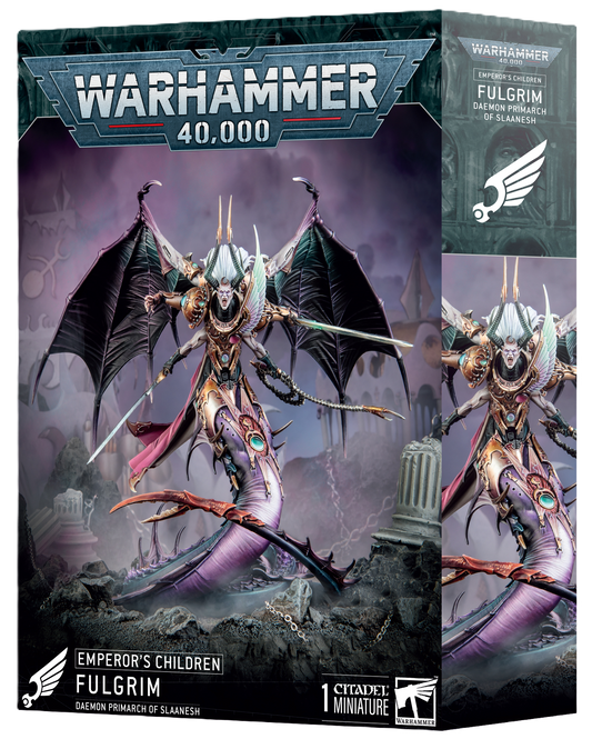 Warhammer 40K Chaos Space Marines Emperor's Children Fulgrim, Daemon Primarch of Slaanesh