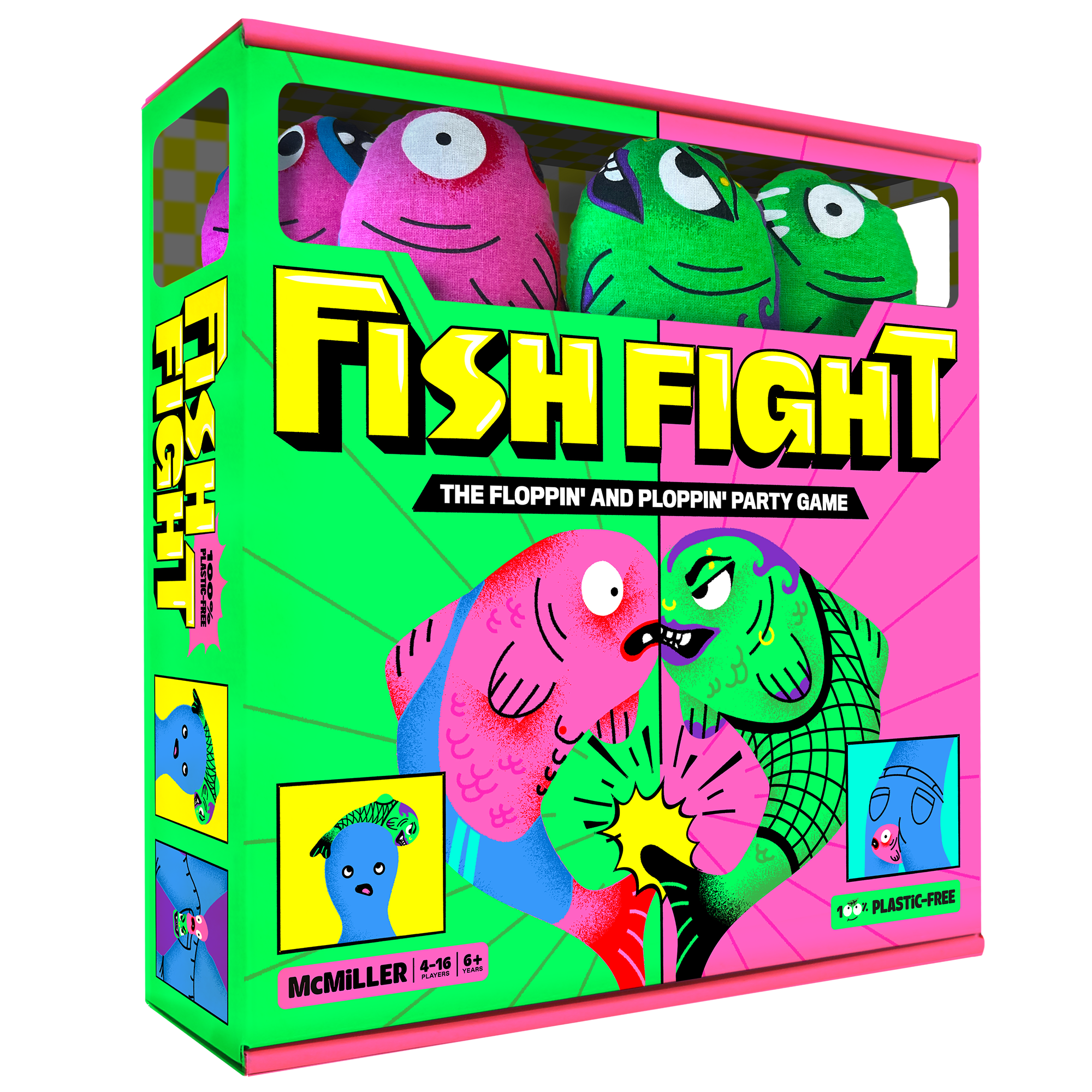 Fish Fight! The Floppin and Ploppin Party Game