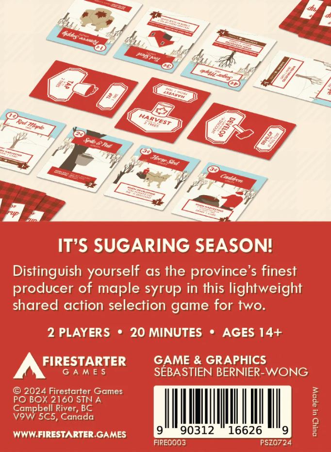 Master of Maple Syrup A Game for Two