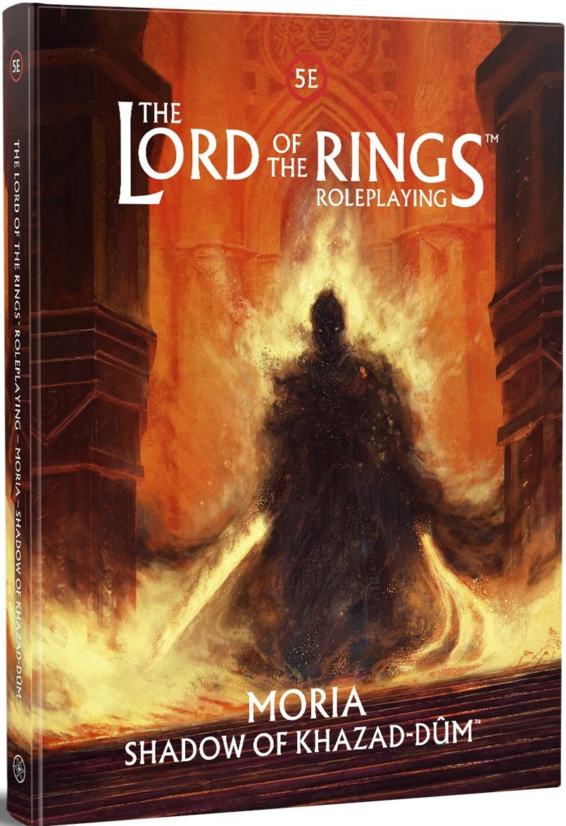 Lord of the Rings RPG Adventure Book Moria Shadow of Khazad-Dum (5E)