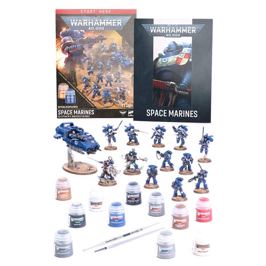 Warhammer 40K Getting Started with Space Marines (Adeptus Astartes)