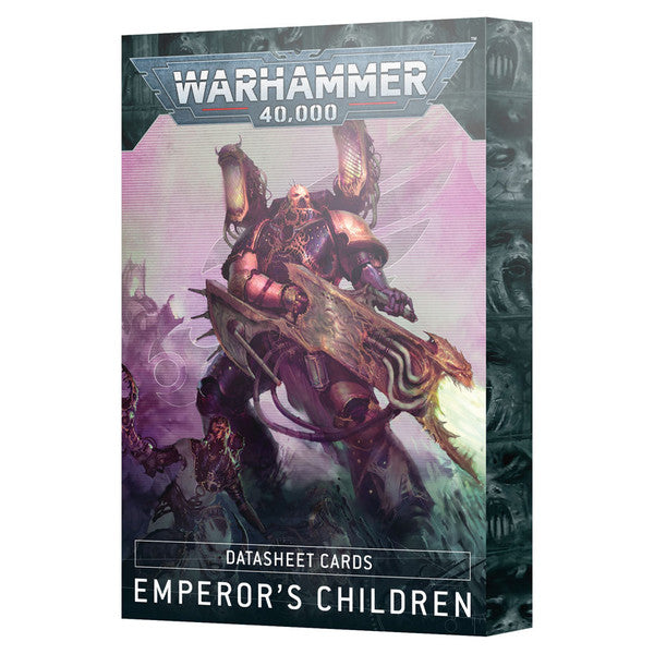 Warhammer 40K Datasheet Cards Chaos Space Marines Emperor's Children