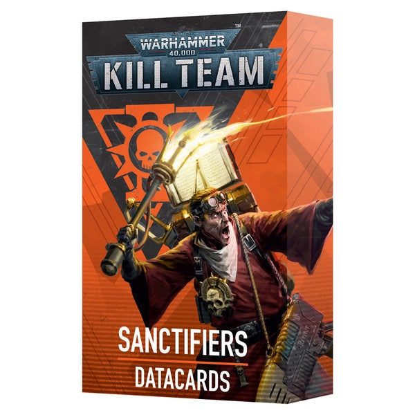Warhammer 40K Kill Team Data Cards Sanctifiers (Agents of the Imperium)