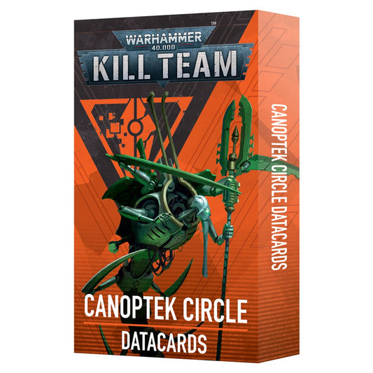 Warhammer 40K Kill Team Data Cards Canoptek Circle (Necrons)