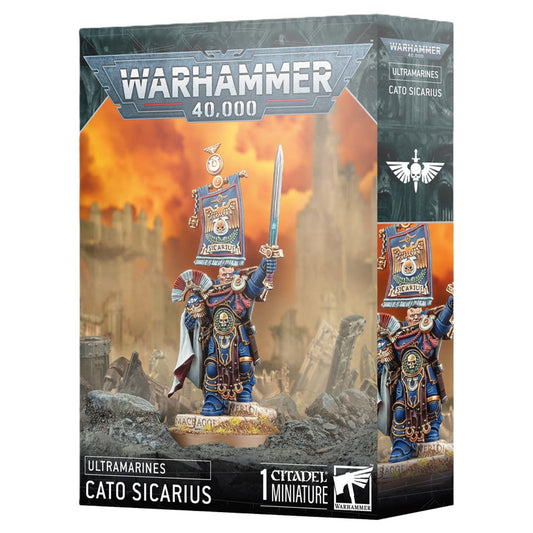 Warhammer 40K Adeptus Astartes Ultramarines Cato Sicarius
