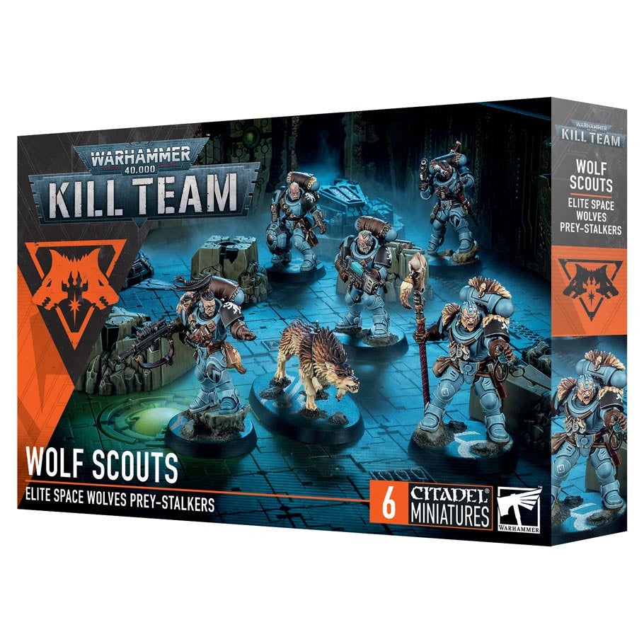 Warhammer 40K Kill Team Operatives Adeptus Astartes Wolf Scouts