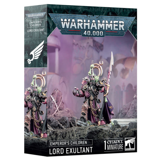 Warhammer 40K Chaos Space Marines Emperor's Children Lord  Exultant