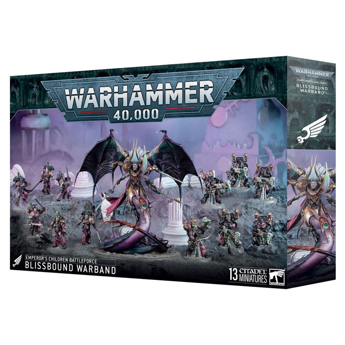 Warhammer 40K Battleforce Chaos Space Marines Emperor’s Children Blissbound Warband