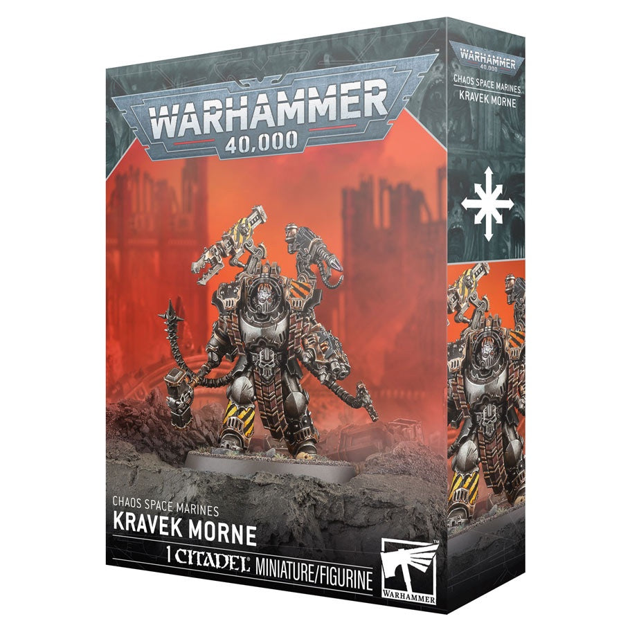 Warhammer 40K Chaos Space Marines Iron Warriors Kravek Morne