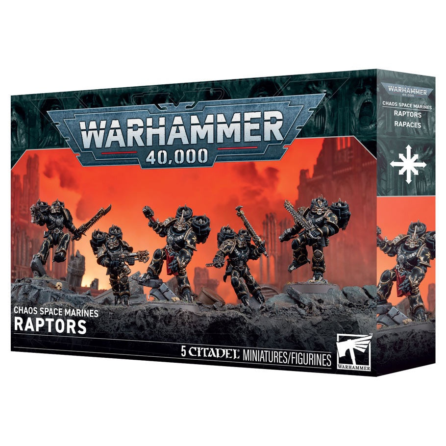 Warhammer 40K Chaos Space Marines Raptors