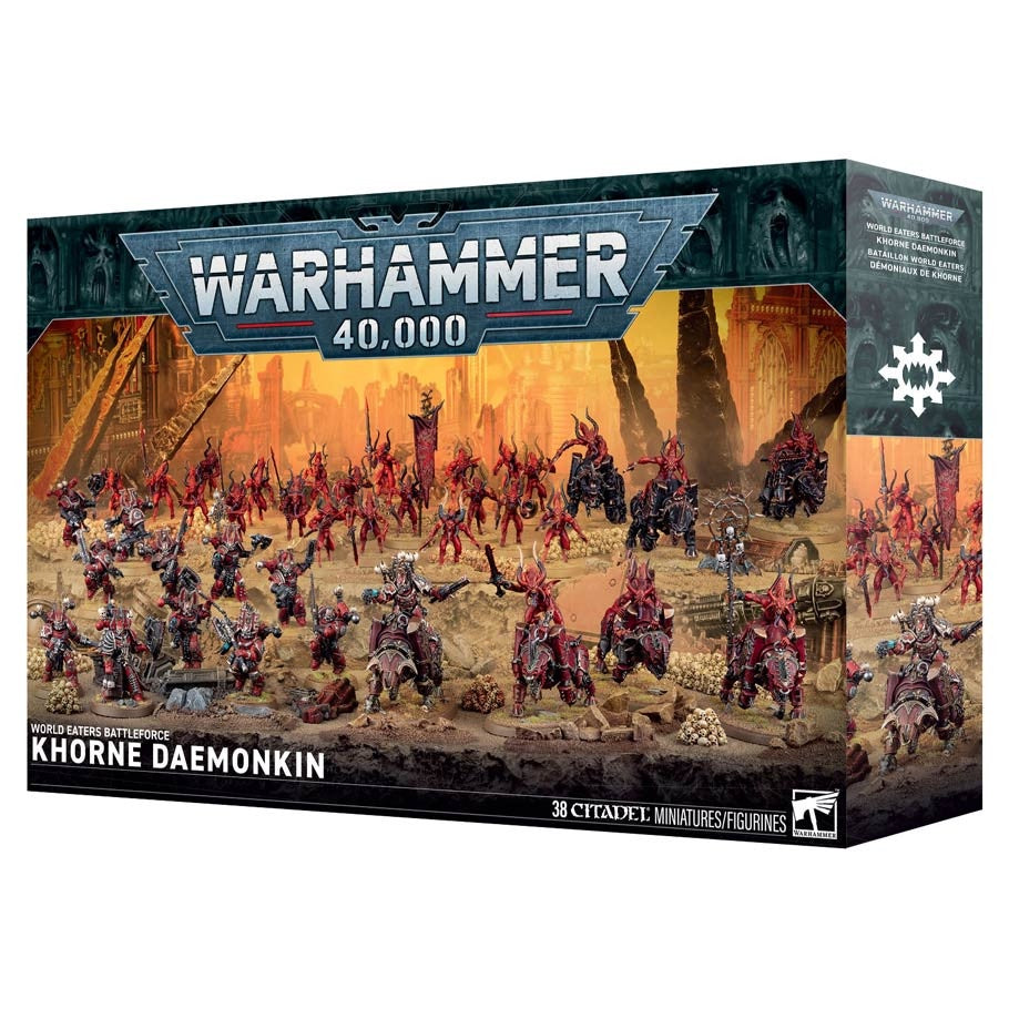 Warhammer 40K Battleforce Chaos Space Marines World Eaters Khorne Daemonkin