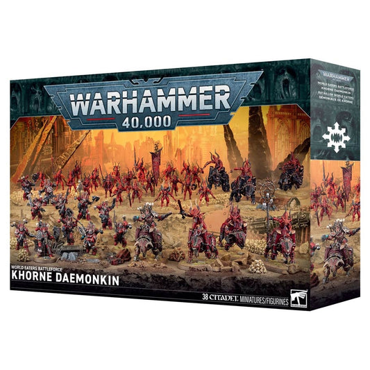 Warhammer 40K Battleforce Chaos Space Marines World Eaters Khorne Daemonkin
