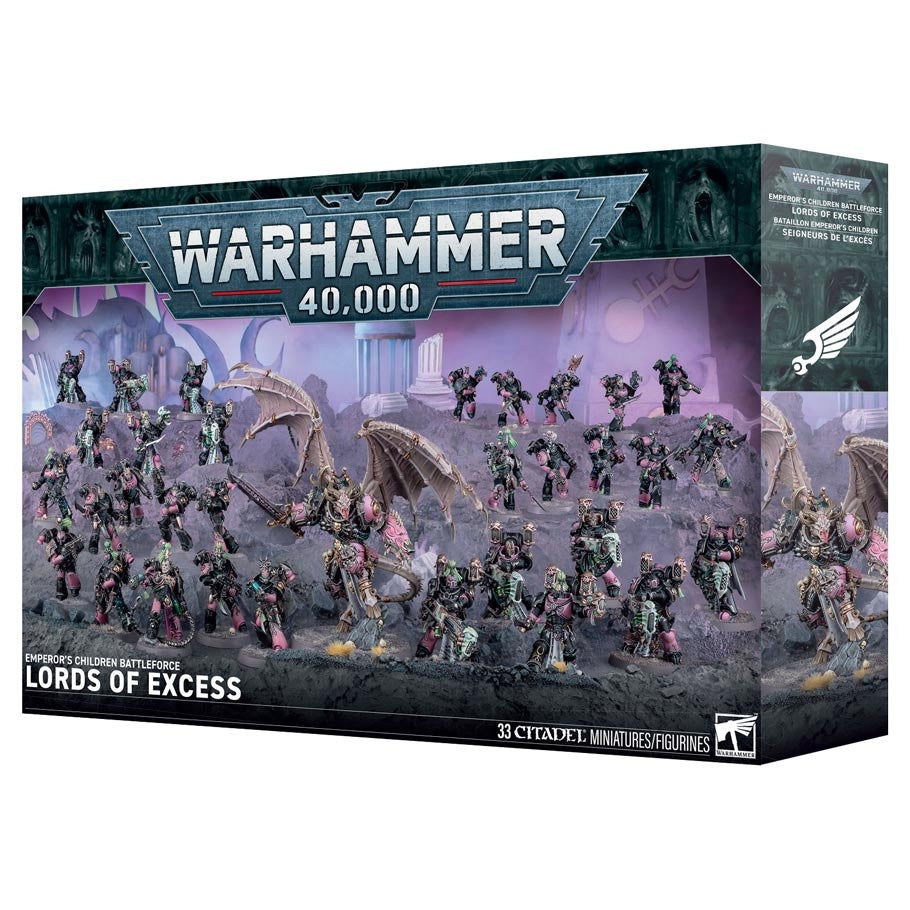 Warhammer 40K Battleforce Chaos Space Marines Emperor’s Lords of Excess