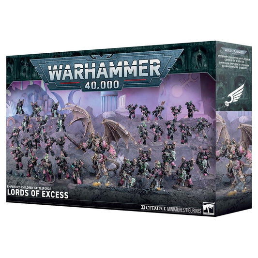 Warhammer 40K Battleforce Chaos Space Marines Emperor’s Lords of Excess