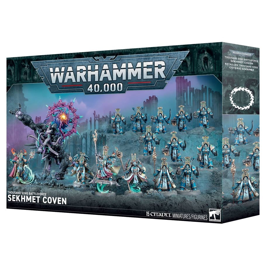 Warhammer 40K Battleforce Chaos Space Marines Thousand Sons Sekhmet Coven