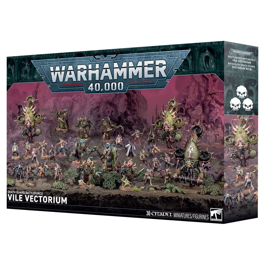 Warhammer 40K Battleforce Chaos Space Marines Death Guard Vile Vectorium