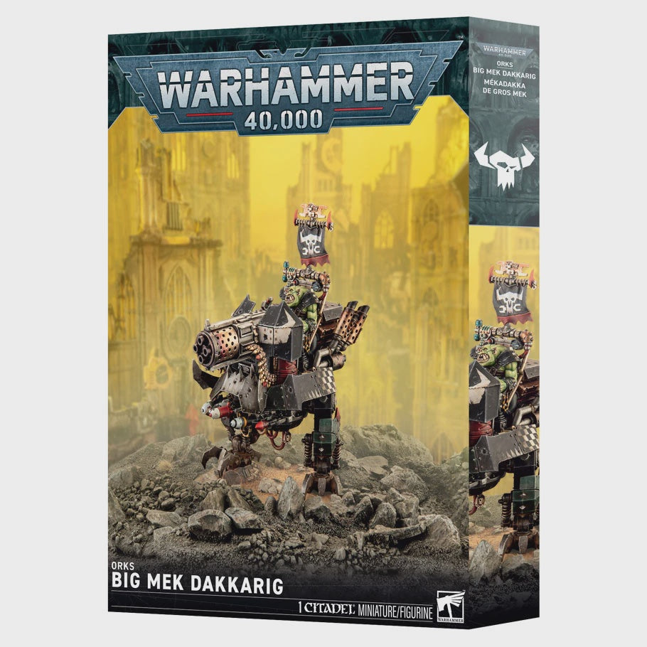 Warhammer 40K Xenos Orks Big Mek Dakkarig