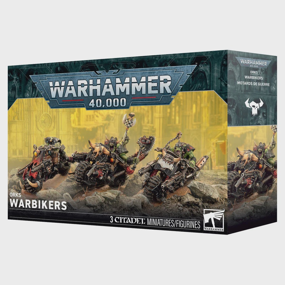 Warhammer 40K Xenos Orks Warbikers