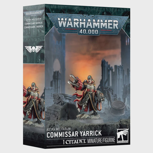 Warhammer 40K Astra Militarum Commissar Yarrick