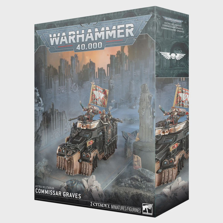 Warhammer 40K Astra Militarum Commissar Graves