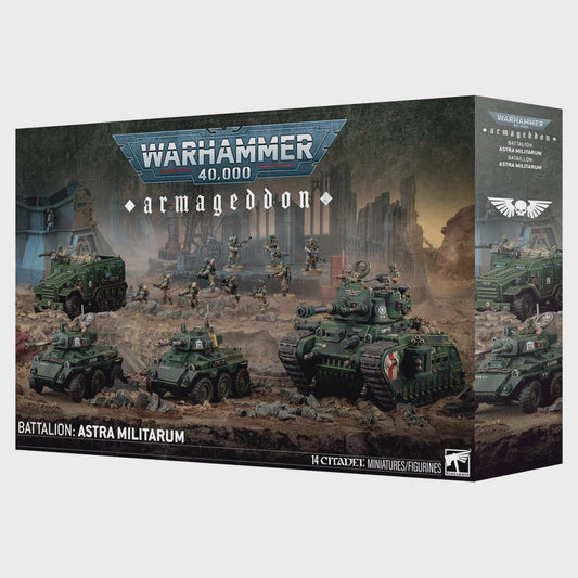 Warhammer 40K Astrum Militarum Battalion (Armageddon)
