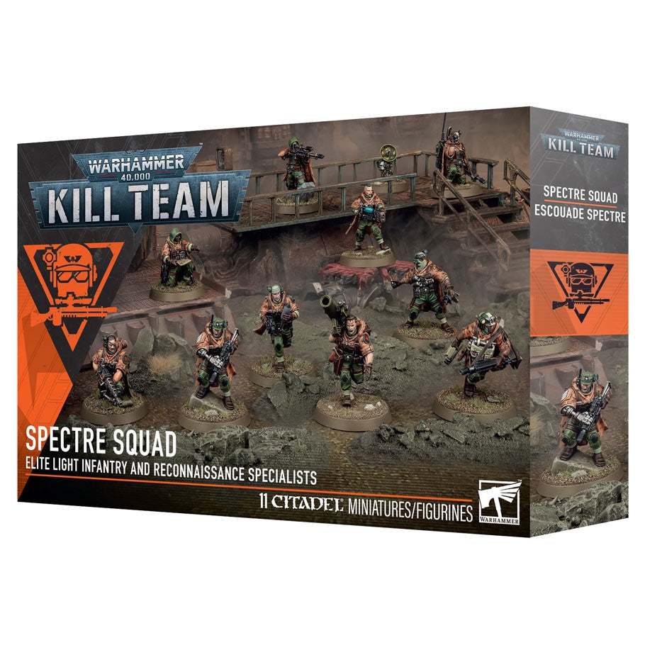 Warhammer 40K Kill Team Operatives Agents of the Imperium Spectre Squad