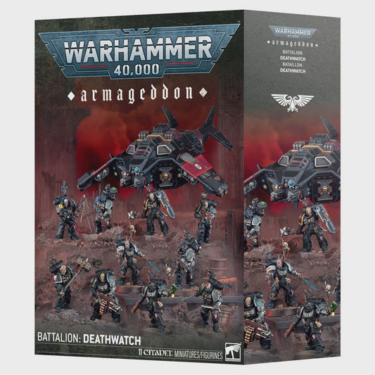 Warhammer 40K Adeptus Astartes Deathwatch Battalion (Armageddon)