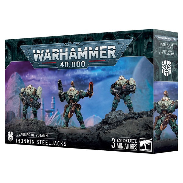 Warhammer 40K Xenos Leagues of Votann Ironkin Steeljacks