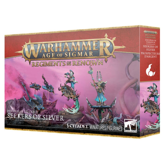 Warhammer AoS Chaos Disciples of Tzeentch Seekers of Silver