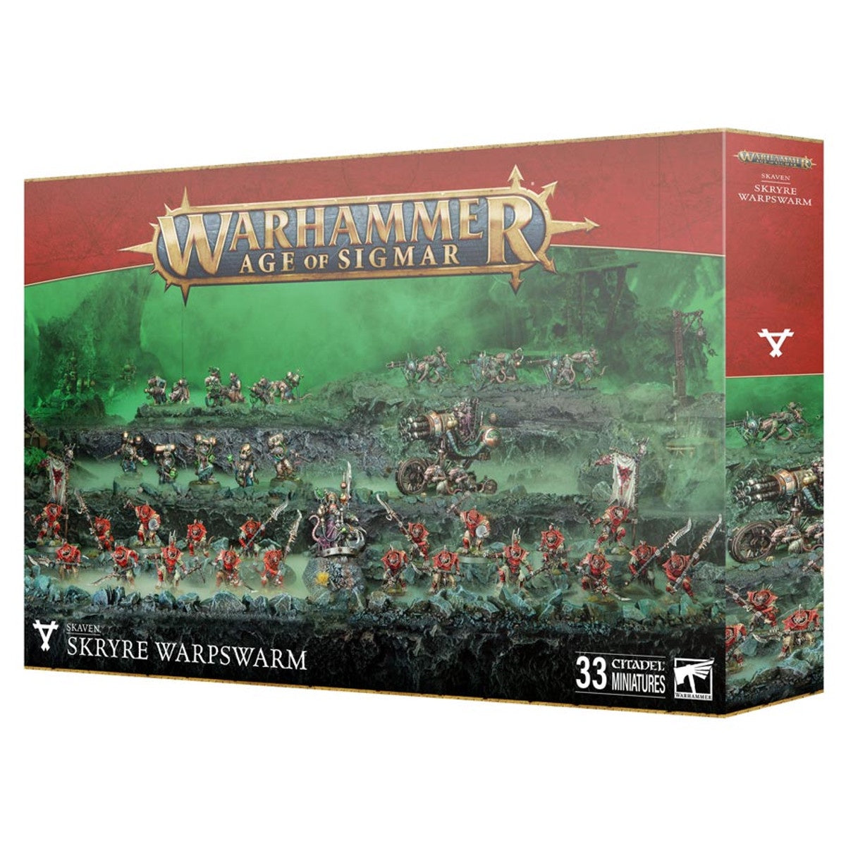 Warhammer AoS Battleforce Skaven Skryre Warpswarm