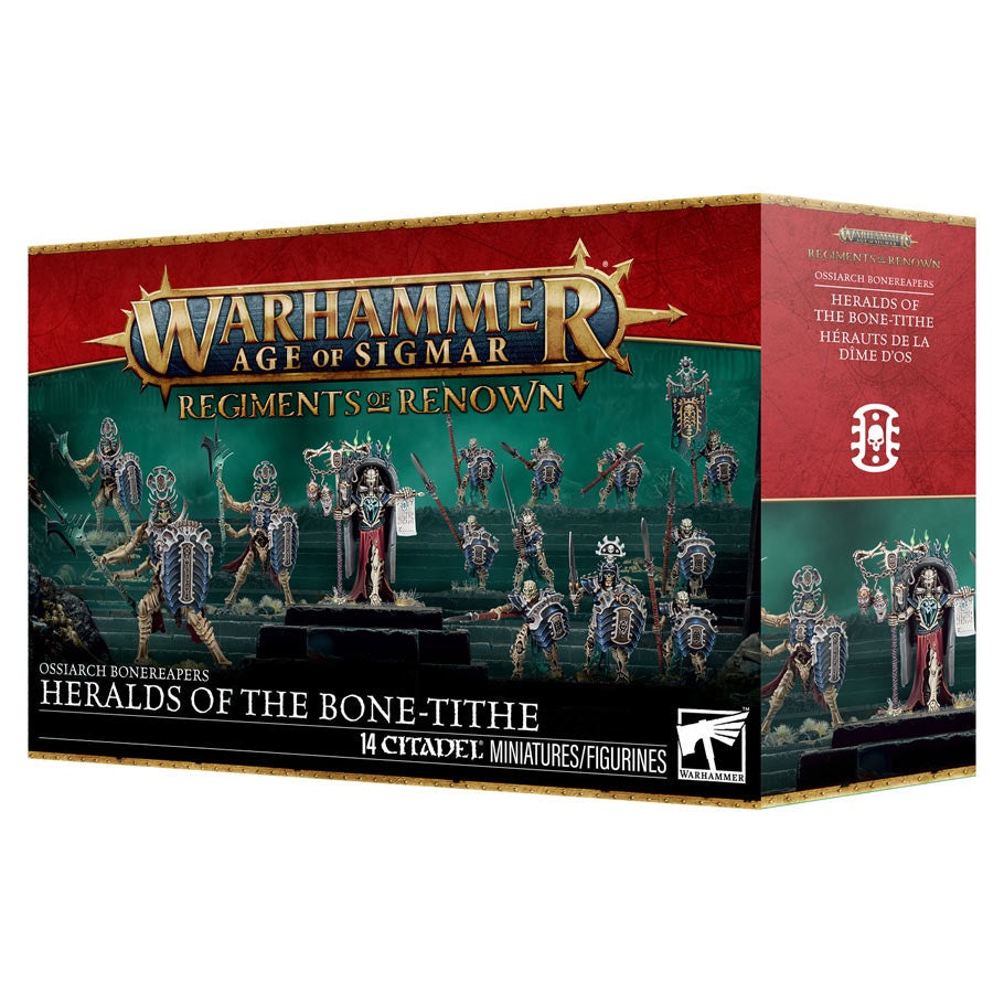 Warhammer AoS Death Ossiarch Bonereapers Heralds of the Bone-Tithe