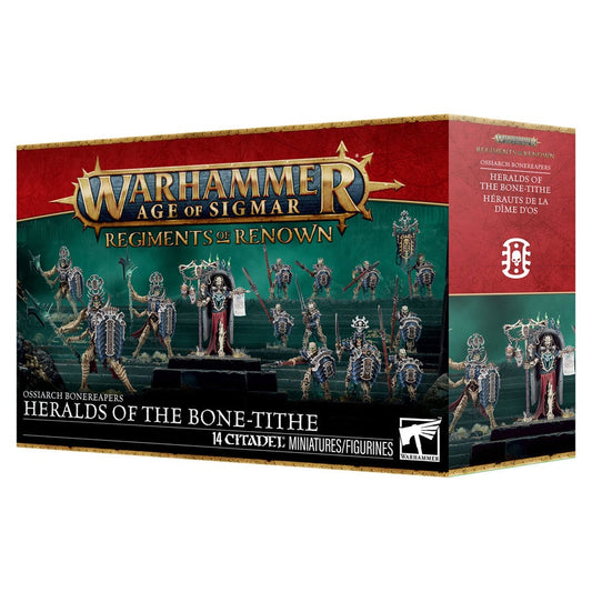 Warhammer AoS Death Ossiarch Bonereapers Heralds of the Bone-Tithe