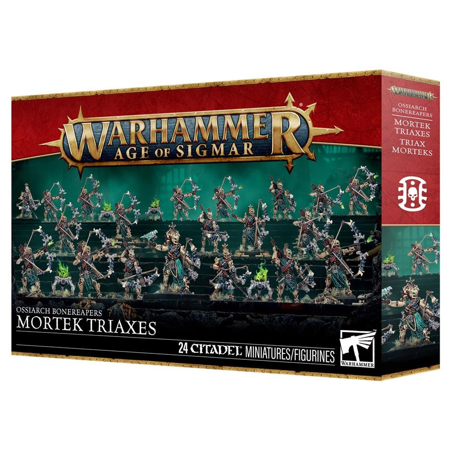 Warhammer AoS Death Ossiarch Bonereapers Mortek Triaxes