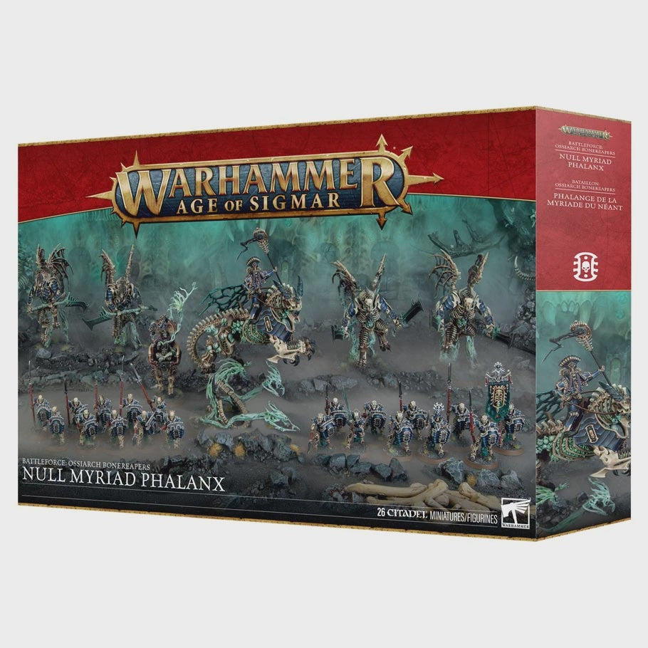 Warhammer AoS Battleforce Ossiarch Bonereapers Null Myriad Phalanx