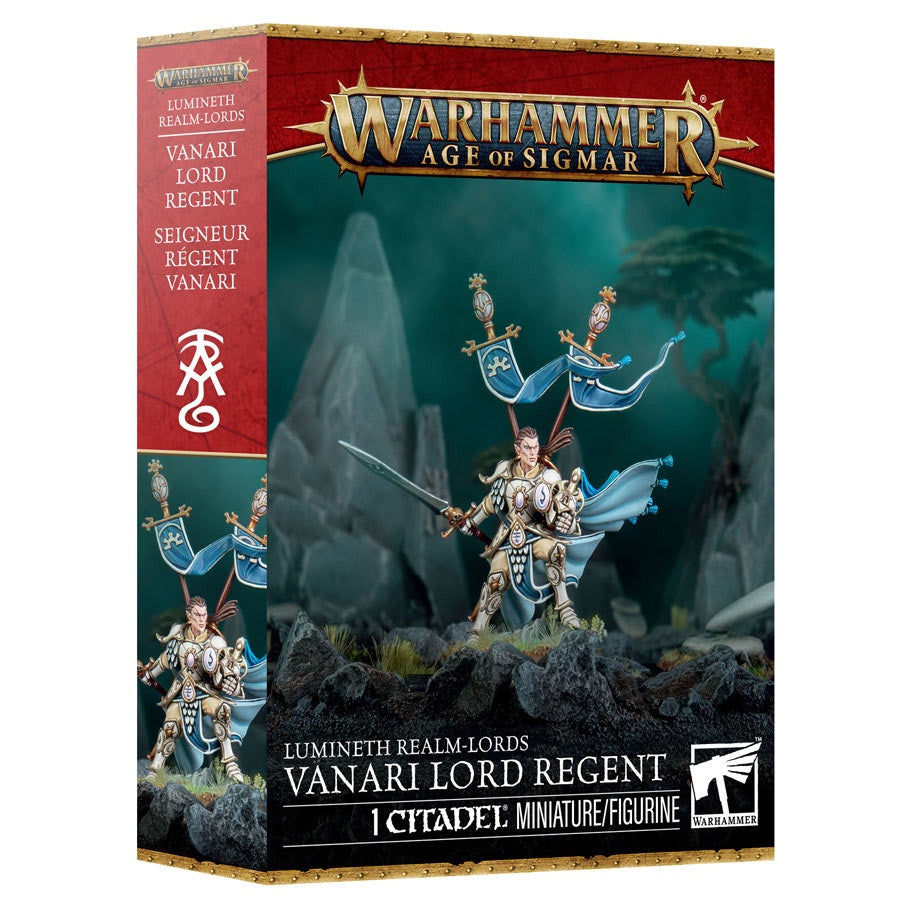 Warhammer AoS Order Lumineth Realm-Lords Vanari Lord Regent