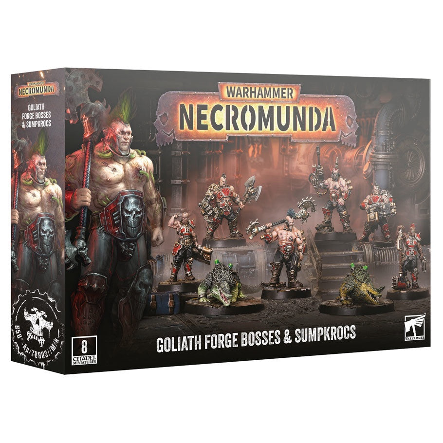 Necromunda Gang House Goliath Forge Bosses & Sumprock