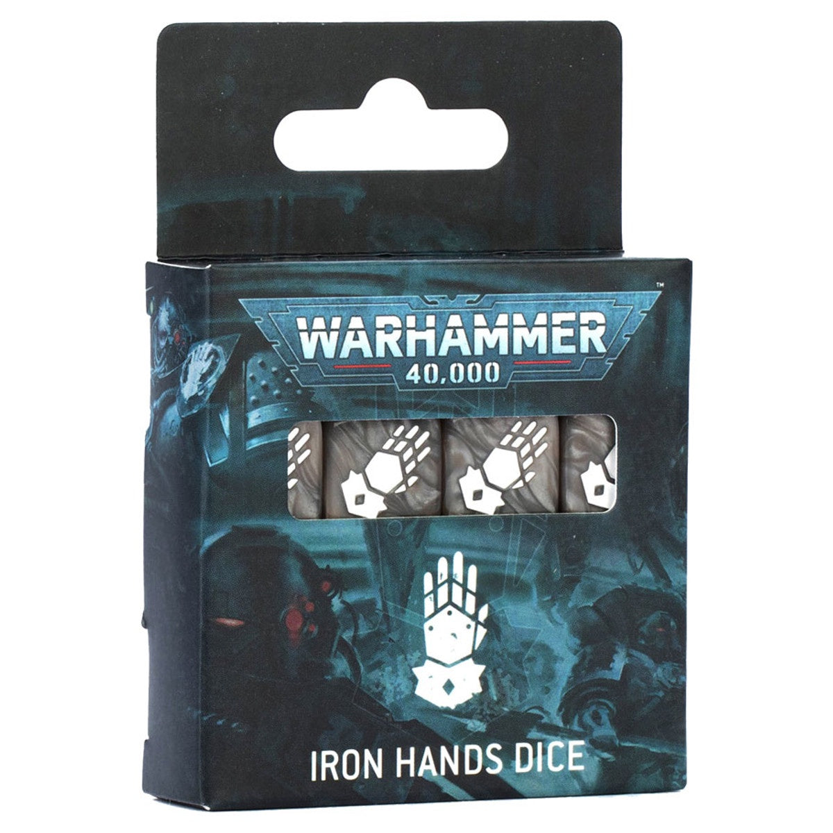 Warhammer 40K Faction Dice Adeptus Astartes Iron Hands 10th Edition