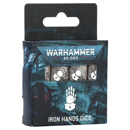 Warhammer 40K Faction Dice Adeptus Astartes Iron Hands 10th Edition