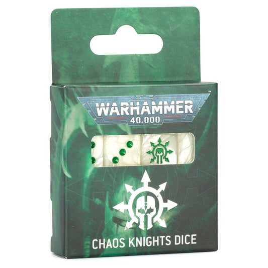 Warhammer 40K Faction Dice Chaos Knights 10th Edition