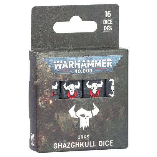 Warhammer 40K Faction Dice Xenos Orks Ghazgkull 10th Edition