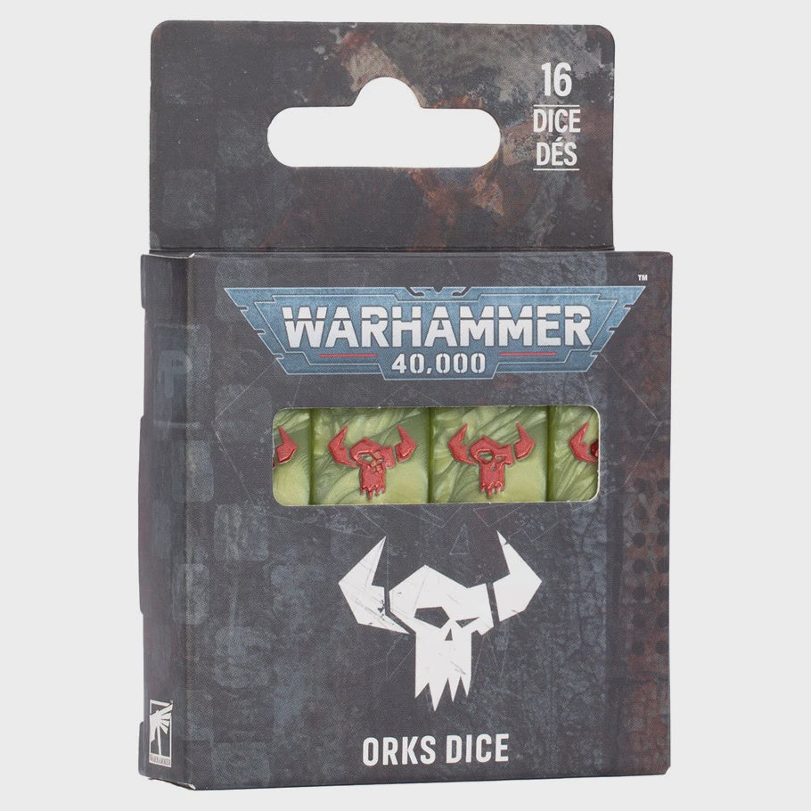 Warhammer 40K Faction Dice Xenos Orks 11th Edition