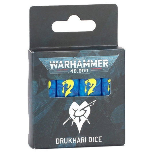 Warhammer 40K Faction Dice Xenos Drukhari 10th Edition