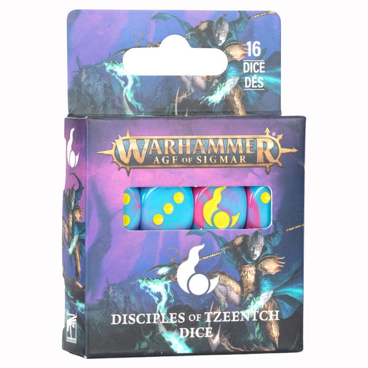 Warhammer AoS Faction Dice Disciples of Tzeentch 3rd Edition